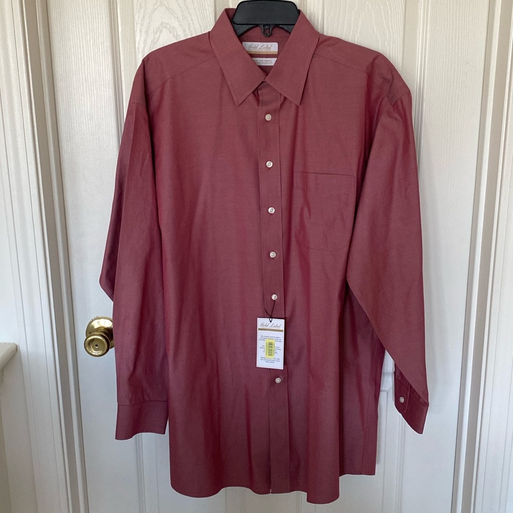“Gold Label” dress shirt; size 16 (34); NWT